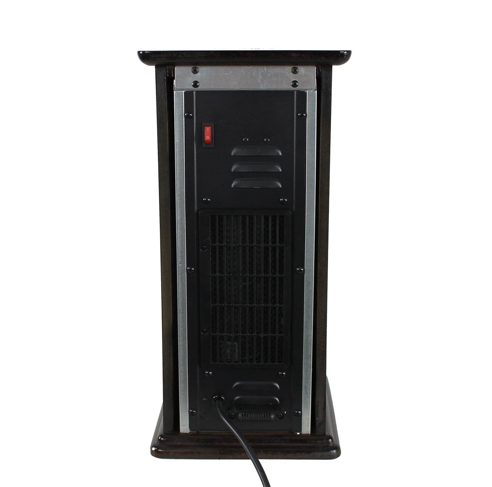 LifeSmart LifePro 150 Sq Ft Infrared Quartz Tower Heater + Mini Fireplace Heater - VMInnovations