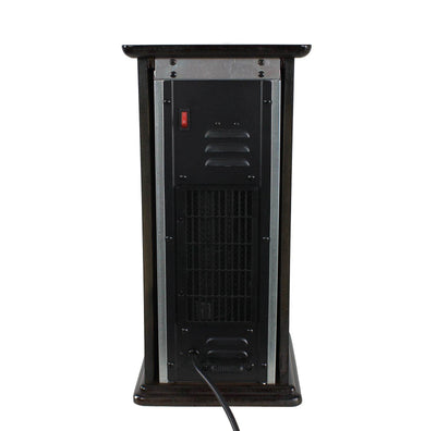 LifeSmart LifePro 150 Sq Ft Infrared Quartz Tower Heater + Mini Fireplace Heater - VMInnovations