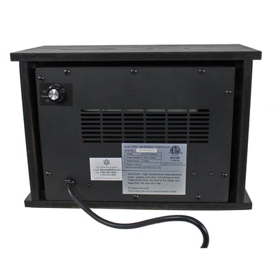 LifeSmart LifePro 150 Sq Ft Infrared Quartz Tower Heater + Mini Fireplace Heater - VMInnovations