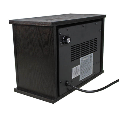 LifeSmart LifePro 150 Sq Ft Infrared Quartz Tower Heater + Mini Fireplace Heater - VMInnovations