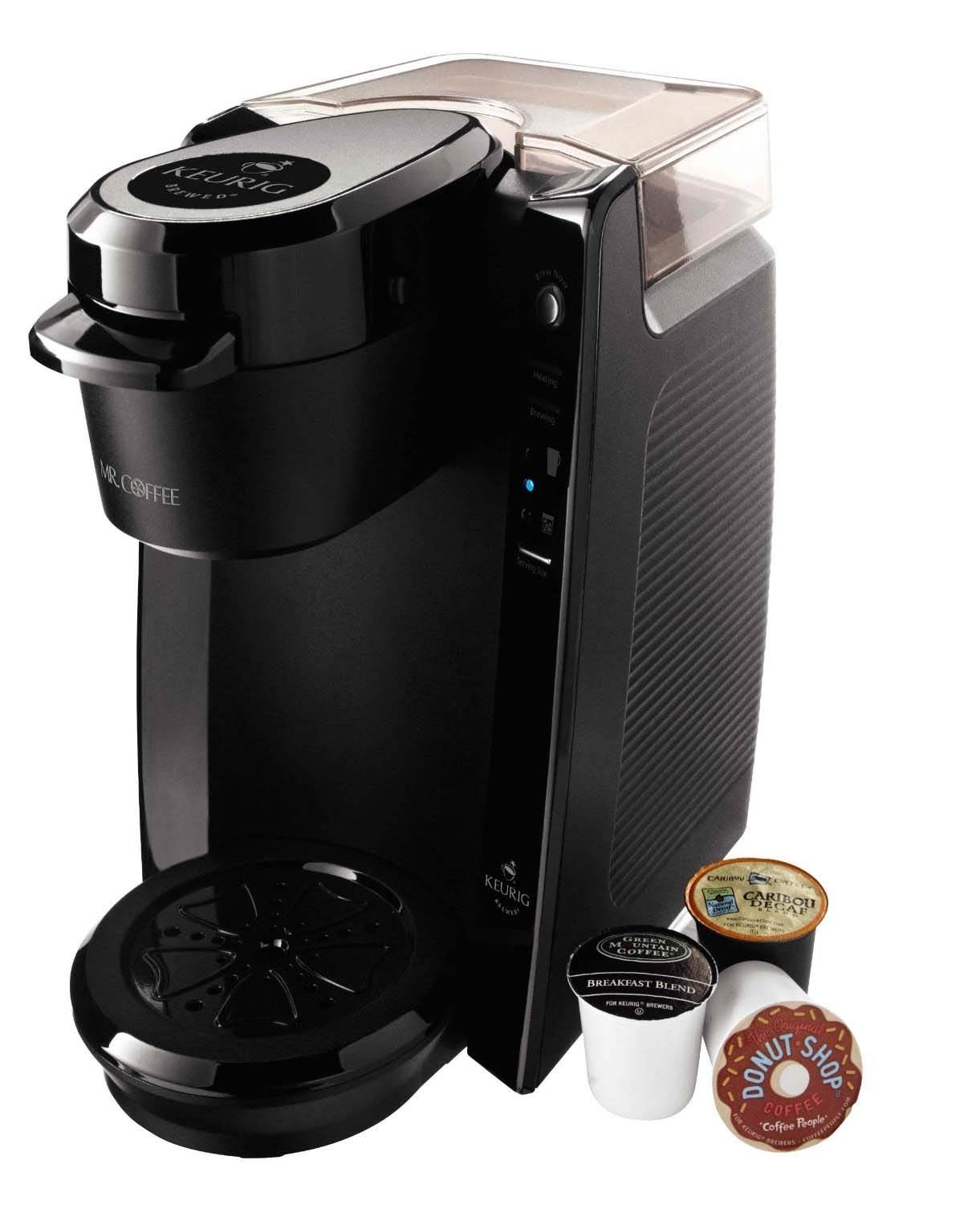 Mr. Coffee Single Serve Coffee Brewer, 24-Ounce, Black K-Kup Ready (Open Box)