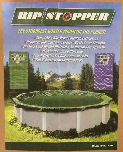Swimline RipStopper Winter Cover for 21-Ft Above & In Ground Pool (Open Box)
