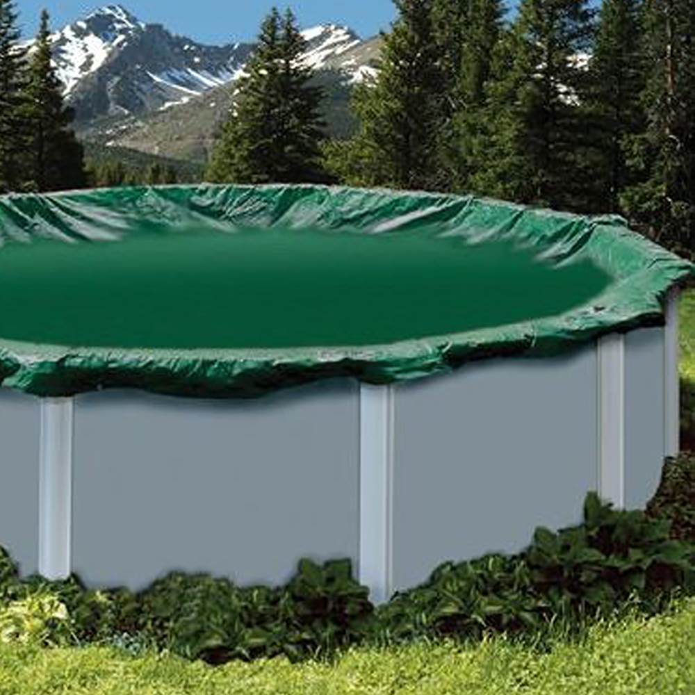 Swimline 24 Foot Round RipStopper Above and InGround Swimming Pool Cover | RIG24
