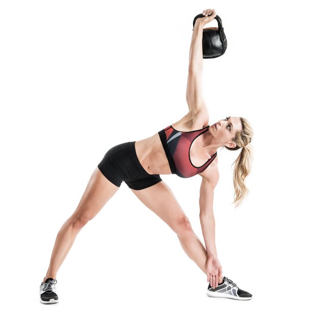 Bionic Body 20 Pound Soft Kettlebell Full Body Strength Training Fitness Weight