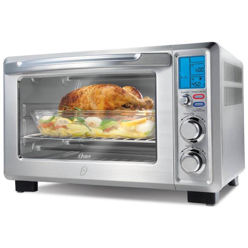Oster Convection 6-Slice Digital Toaster Oven, Stainless Steel (For Parts)
