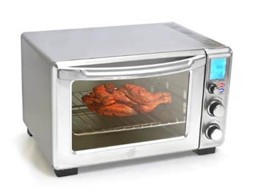 Oster Convection 6-Slice Digital Toaster Oven, Stainless Steel (For Parts)