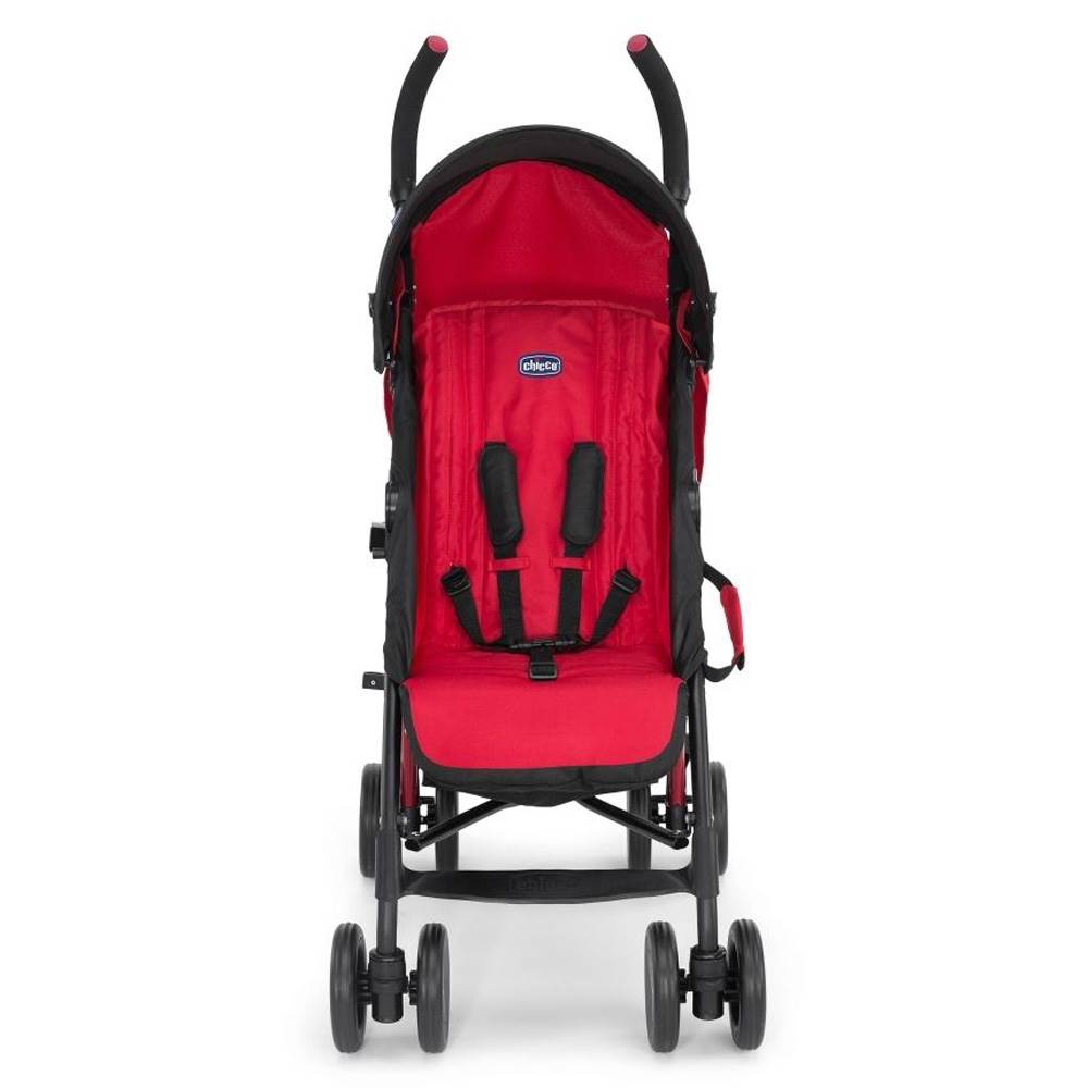 Chicco Echo Lightweight Folding Compact Umbrella Red Stroller, Garnet (Open Box)