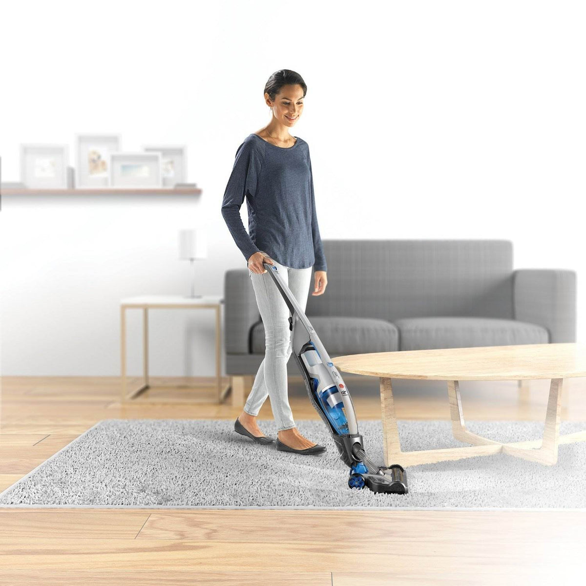 Hoover Air Cordless Deluxe Stick & Handheld Lightweight Vacuum (Missing Battery)