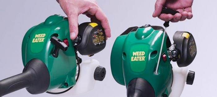 Weed Eater W25CBK 16" Gas Tap 'N Go 2-Cycle Dual String Feed Trimmer (For Parts)