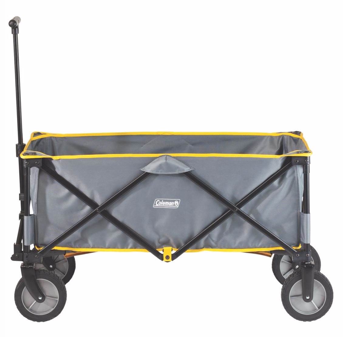 COLEMAN Camping Collapsible Steel Frame Camp Wagon w/ Carry Bag (Open Box)