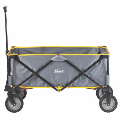COLEMAN Camping Collapsible Steel Frame Camp Wagon w/ Carry Bag (Open Box)