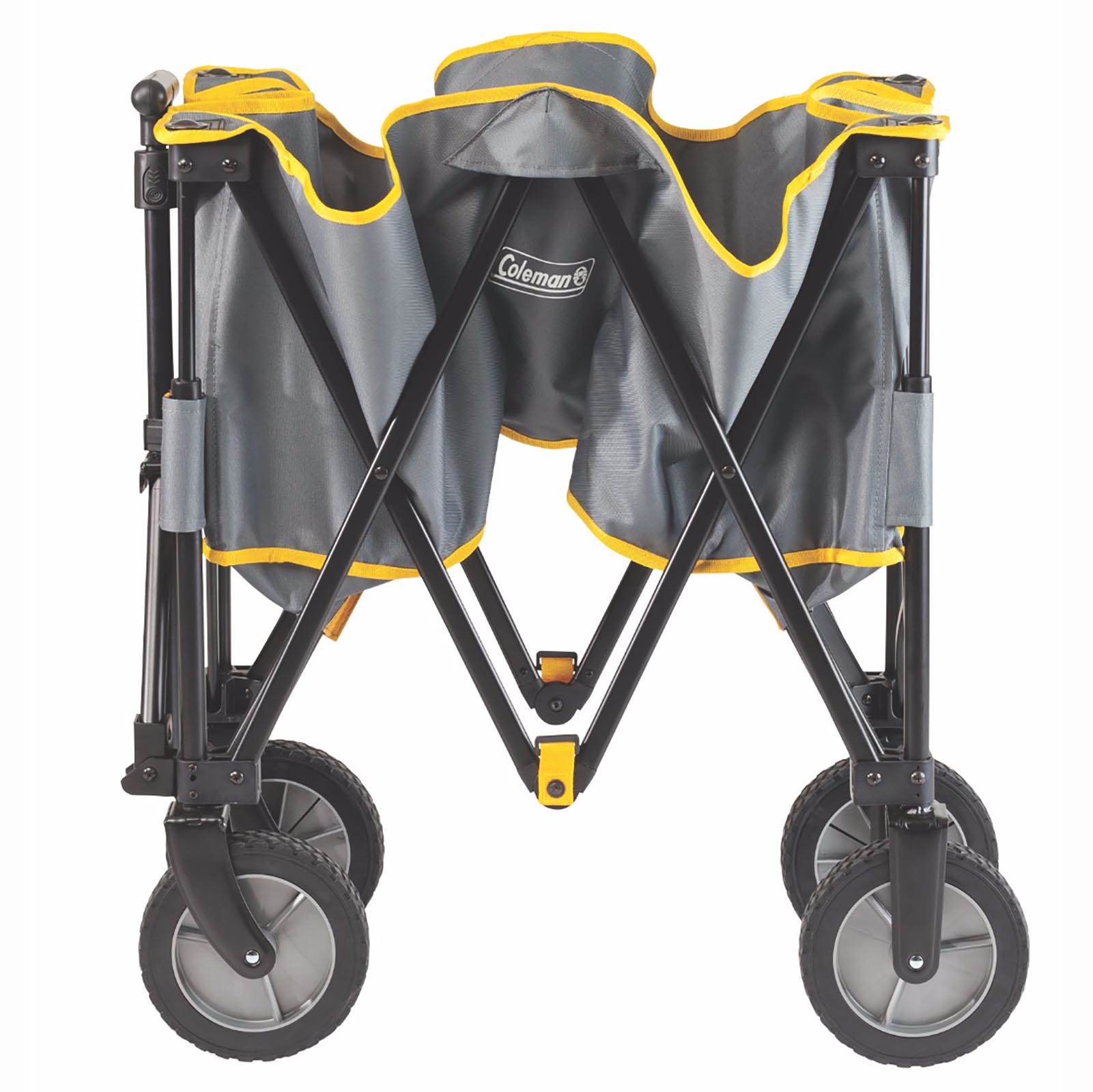 COLEMAN Camping Collapsible Steel Frame Camp Wagon w/ Carry Bag (Open Box)