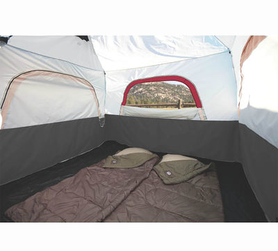 Coleman 6-Person Family Camping Tent 10 x 9 Feet with WeatherTec (Open Box)