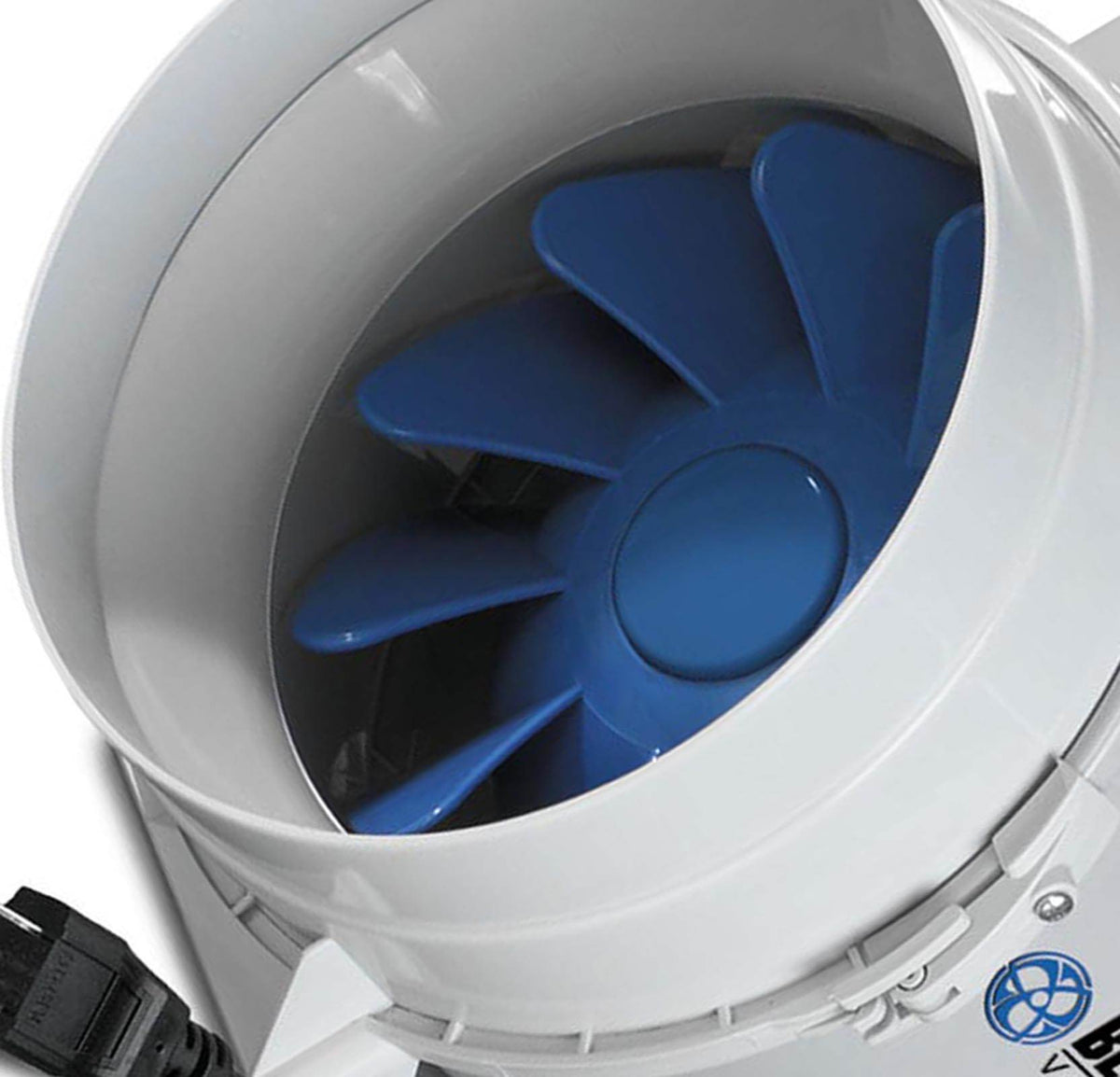 Blauberg 4" 105 CFM Hydroponic Turbo Inline Mixed Flow Fan Air Blower - Open Box