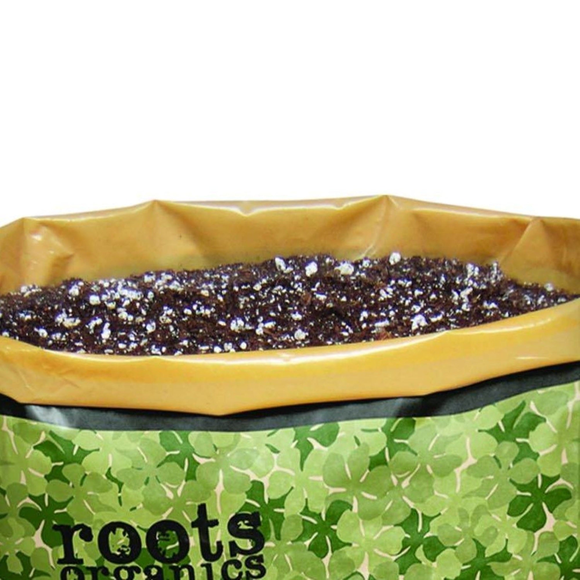Algreen Valencia 12x18 Inch Round Planter Pot w/ Roots Potting Soil, 1.5 CuFt - VMInnovations