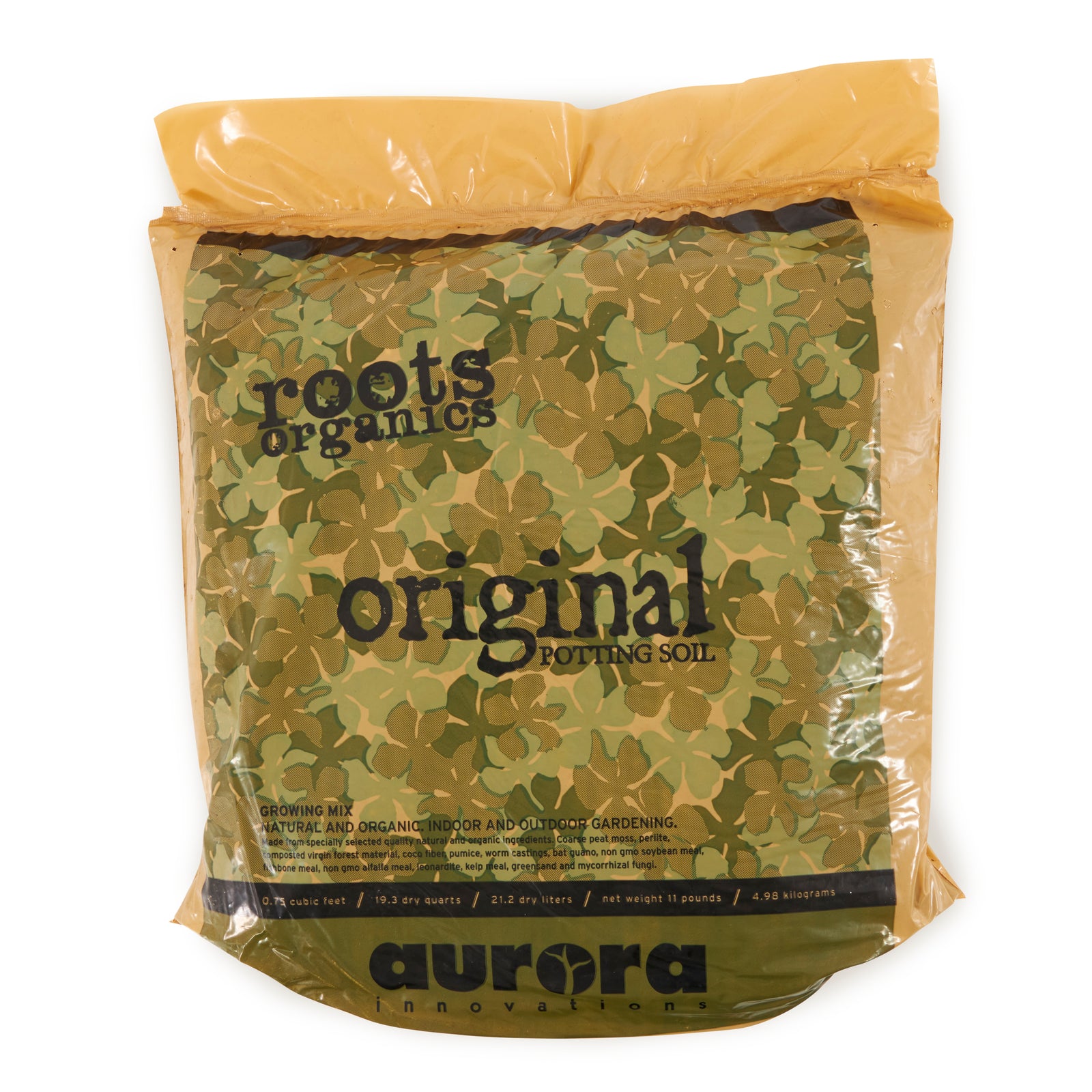 Roots Organics Hydroponic Gardening Fiber Based Potting Soil .75 Cu Ft, 2 Pack - VMInnovations