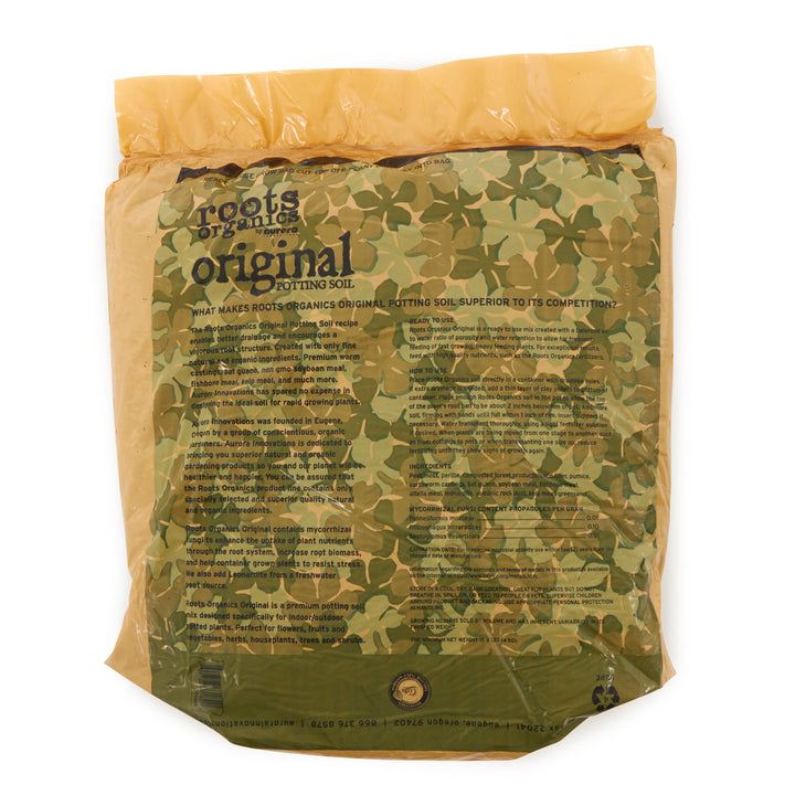 Roots Organics ROD75 Hydroponic Gardening Fiber Based Potting Soil, 0.75 Cu Ft - VMInnovations