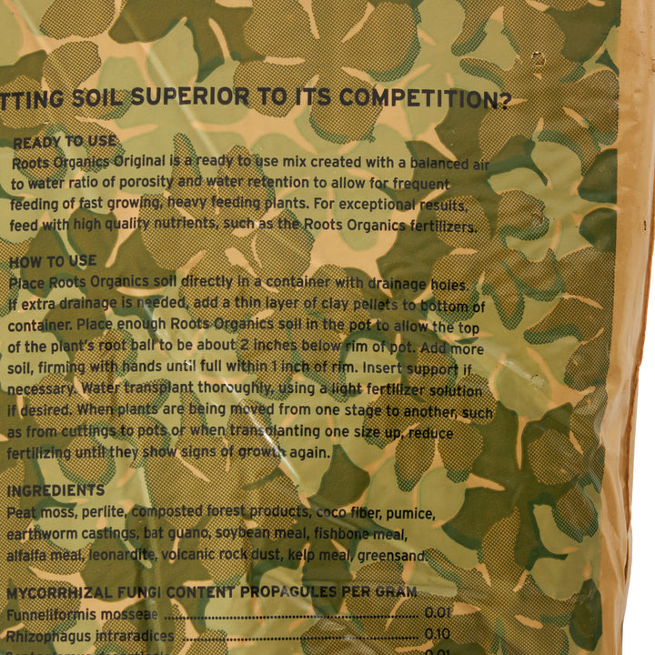 Roots Organics ROD75 Hydroponic Gardening Fiber Potting Soil .75 Cu Ft (3 Pack) - VMInnovations