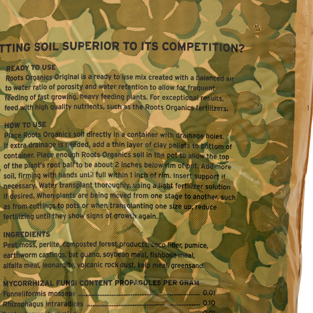 Roots Organics ROD75 Hydroponic Gardening Fiber Based Potting Soil, 0.75 Cu Ft - VMInnovations