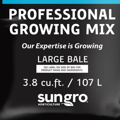 SunGro SUGRMIX4 Sunshine Mix #4 Compressed Professional Growing Mix, 3.8 Cu Ft