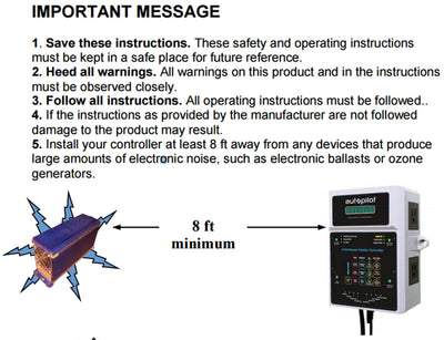 Autopilot Master Digital MDT Recycling & Lighting Timer | APCTMDT (For Parts)