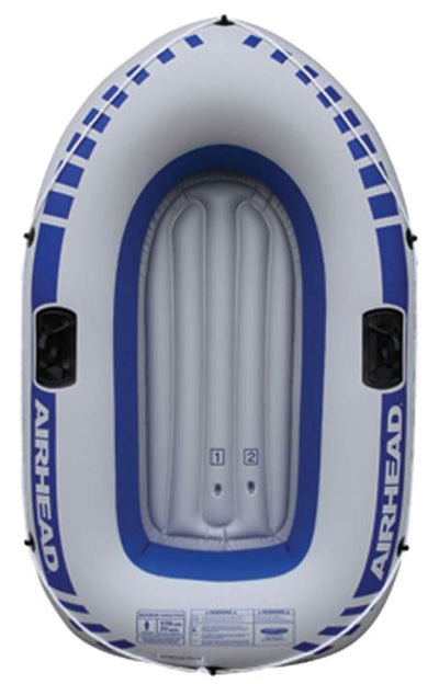 Airhead Lightweight Single Person Lake PVC Inflatable Boat AHIB-1 (Open Box)