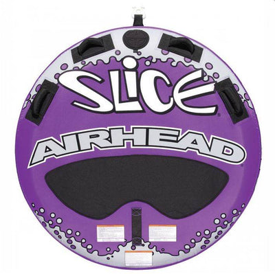 Airhead Slice Double Rider Inflatable Boat Lake Water Towable Tube (Used)
