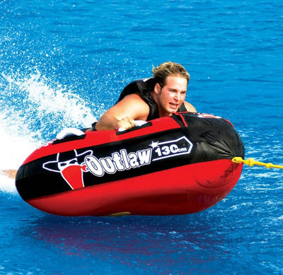 Airhead SPORTSSTUFF 53-1126 Outlaw 48-Inch Water Boat Tube Towable (Open Box)