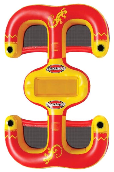 Sportsstuff Cantina Lounger 4-Person Inflatable Pool Beach Lake Raft | Open Box