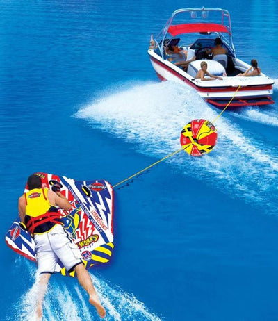 Airhead Sportsstuff Bat-X-Ray 1-Rider Veer Worx Skill Towable Tube (Open Box)
