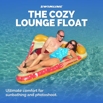 Swimline Swimming Pool Inflatable Cherry Pie Slice Float Raft Fun Toy | 90646