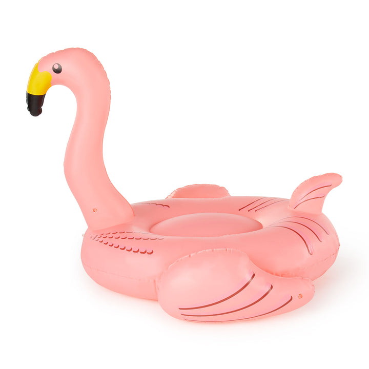 Swimline 90627 Giant 78" Inflatable Flamingo Ride-On Pool Float Water Raft, Pink