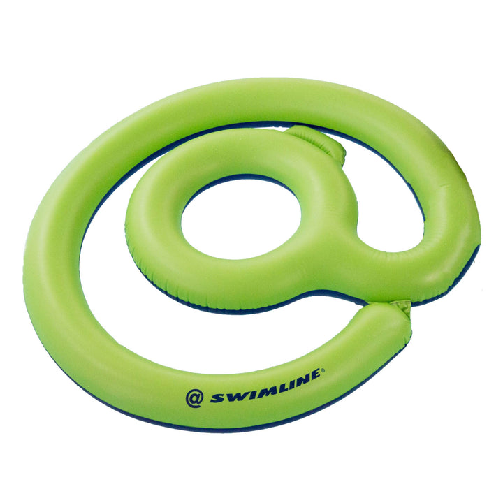 Swimline Giant Inflatable @ Sign Swimming Pool or Lake Floating Lounger, Green