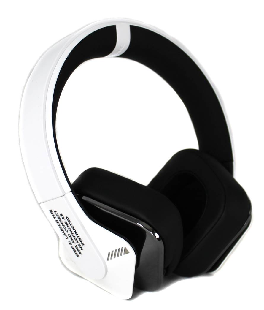 Alpine SV-H300UW Over Ear DJ Stereo MP3 iPhone Bass Headphones Stereo White