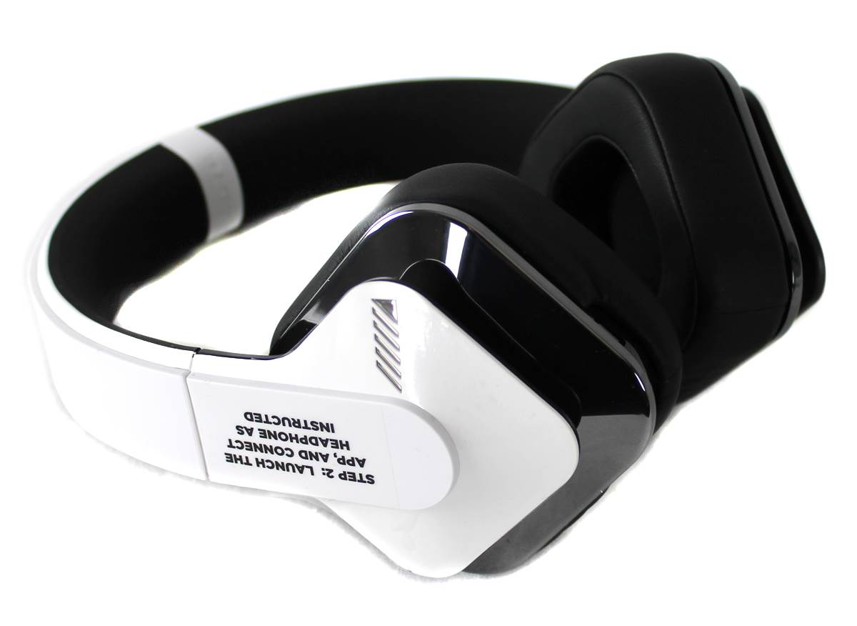 Alpine SV-H300UW Over Ear DJ Stereo MP3 iPhone Bass Headphones Stereo White
