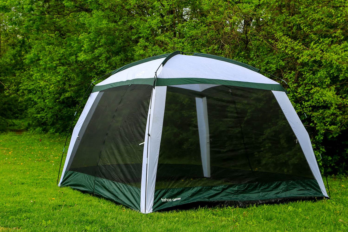 Tahoe Gear Pine Creek Screen House Outdoor Picnic Shelter (Open Box)