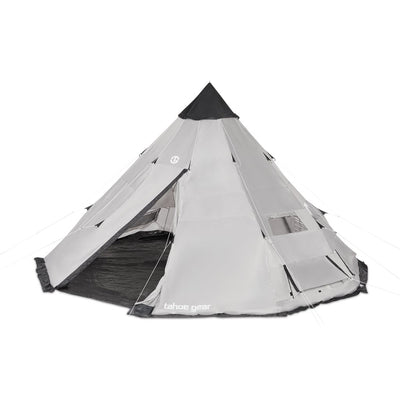 Tahoe Gear Bighorn XL 12-Person 18x18' Teepee Cone Shape Camping Tent (Damaged)