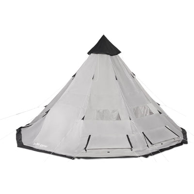 Tahoe Gear Bighorn XL 18' x 18' 12 Person Teepee Cone Shape Camping Tent