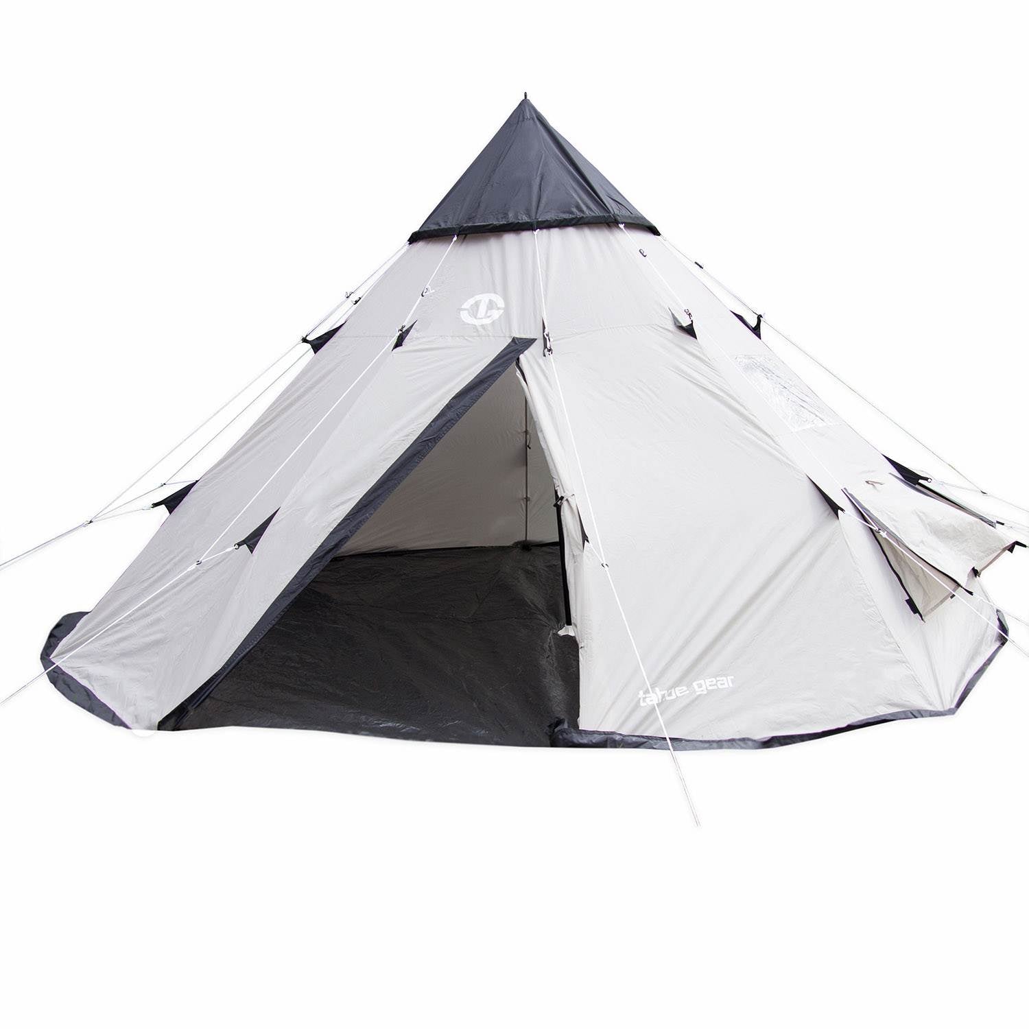 Tahoe Gear Bighorn 4-Person 10' x 10' Teepee Cone Shape Tent    (Used)