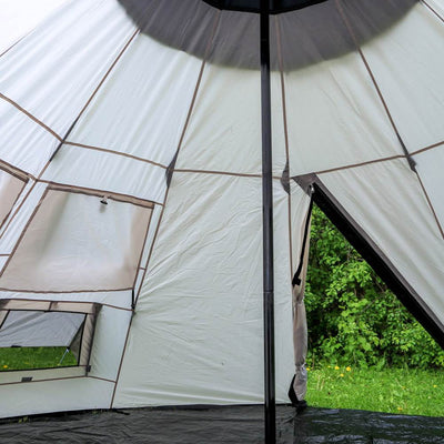 Tahoe Gear Bighorn 4-Person 10' x 10' Teepee Cone Shape Tent (Open Box)