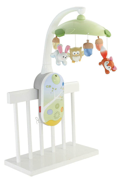 Fisher Price Woodland Friends Smart Connect 2-in-1 Projection Mobile | CDM85