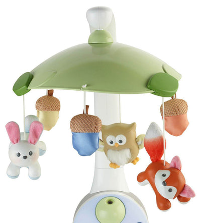 Fisher Price Woodland Friends Smart Connect 2-in-1 Projection Mobile | CDM85