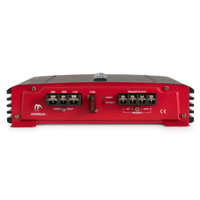 MTX 12 Inch Subwoofer Box, Crunch 2 Channel Amplifier, & Soundstorm Wiring Kit