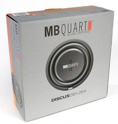 MB Quart 400W 10" Subwoofer, 1,000W Monoblock Amplifier, & Soundstorm Wire Kit - VMInnovations