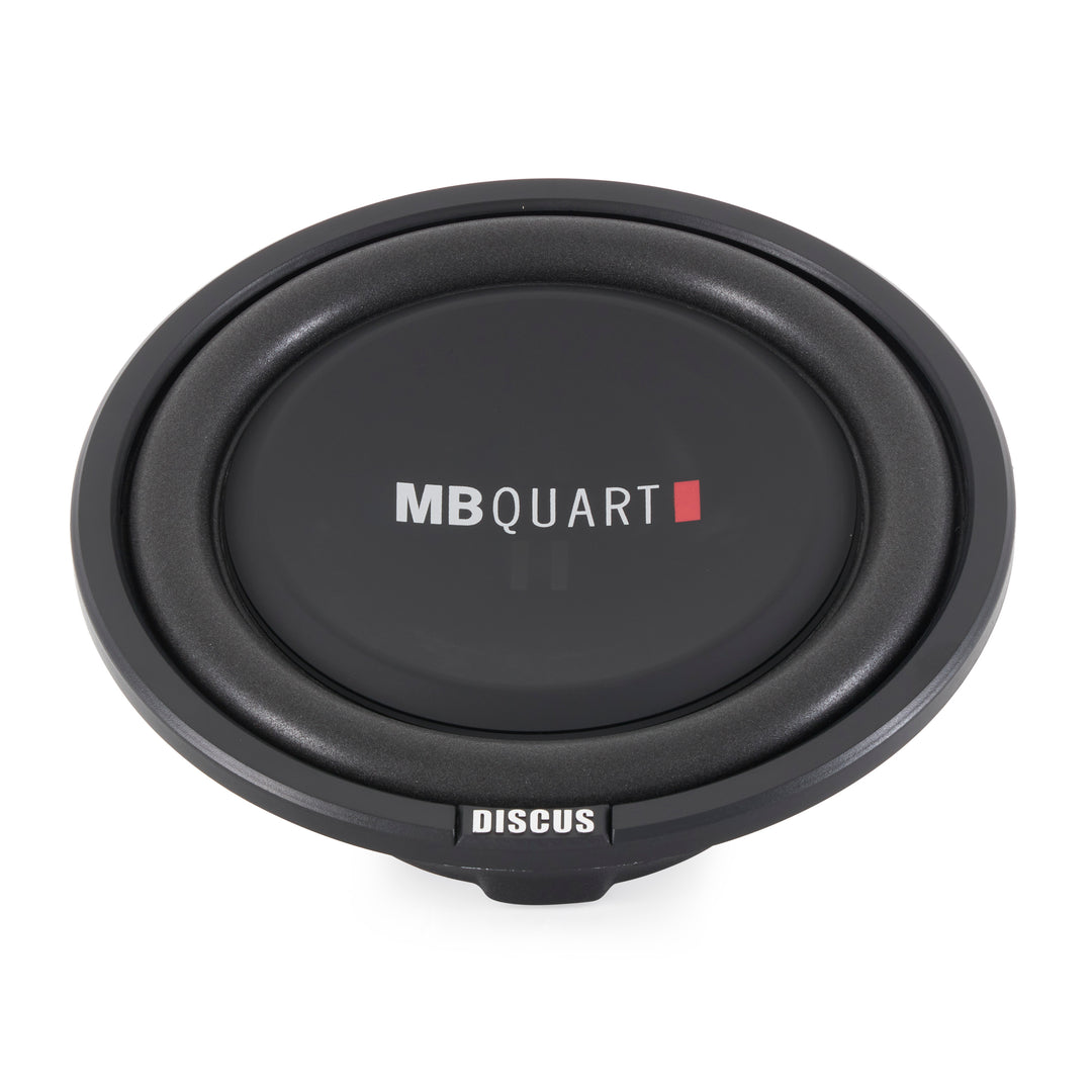 MB Quart DS1-254 200 Watt 4 Ohm 10 Inch Shallow Slim Subwoofer for Vehicles