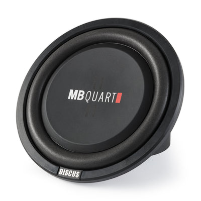 MB Quart DS1-304 1600 Watt 12 Inch Slim Shallow Automotive Subwoofers, 4 Piece
