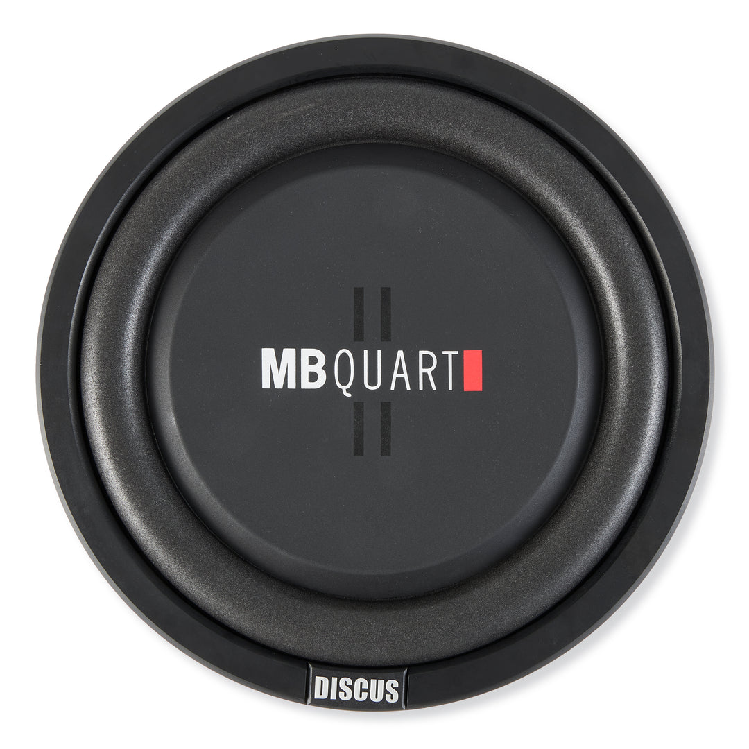 MB Quart DS1-304 1600 Watt 12 Inch Slim Shallow Automotive Subwoofers, 4 Piece - VMInnovations