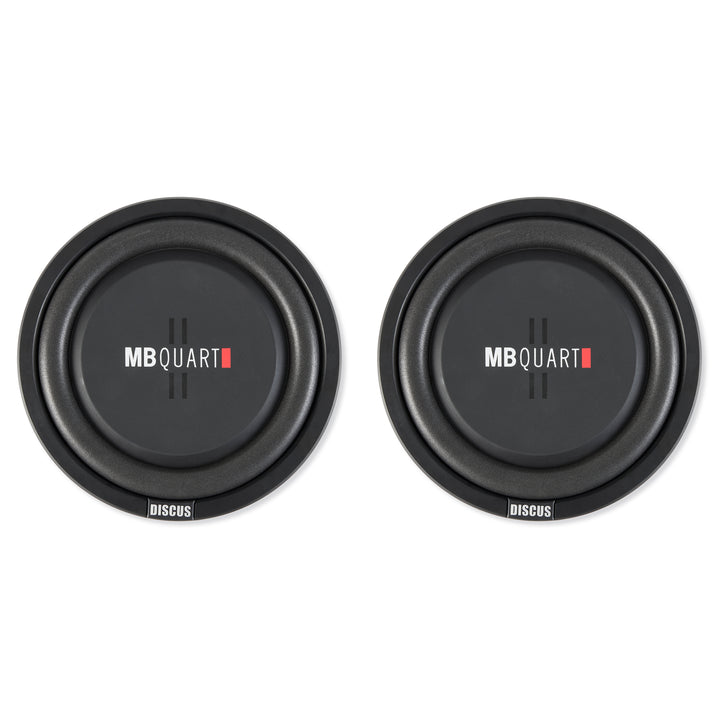 2) MB Quart DS1-304 800 Watt 12 Inch Slim Shallow Subwoofers Car/Truck DVC Subs