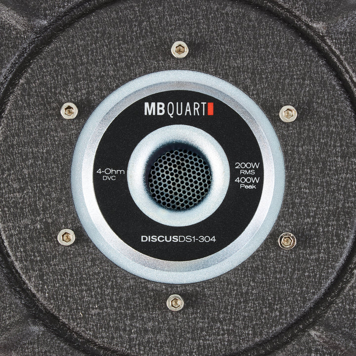 2) MB Quart DS1-304 800 Watt 12 Inch Slim Shallow Subwoofers Car/Truck DVC Subs