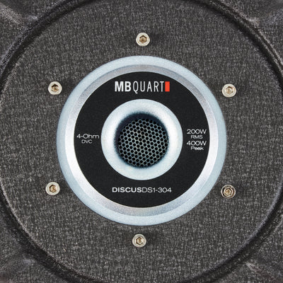 2) MB Quart DS1-304 800 Watt 12 Inch Slim Shallow Subwoofers Car/Truck DVC Subs